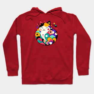 Cat Palette Colorful Family Hoodie